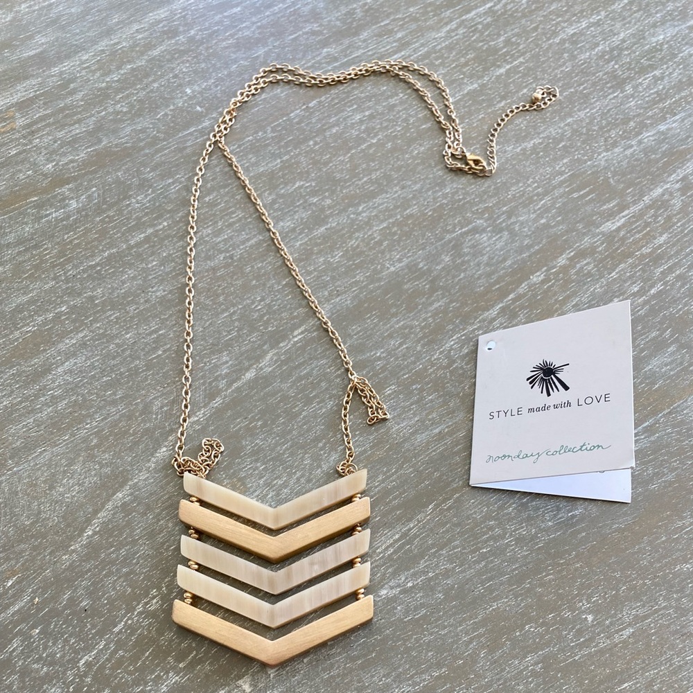Golden Arrows Necklace by Noonday Collections